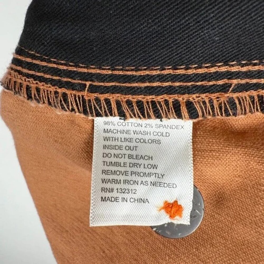 Howler Bros Pressure Drop Cord Shorts Mens 34 Orange Corduroy Stretch Drawstring - Picture 10 of 10